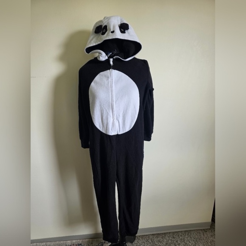 Black and White Panda Onesie